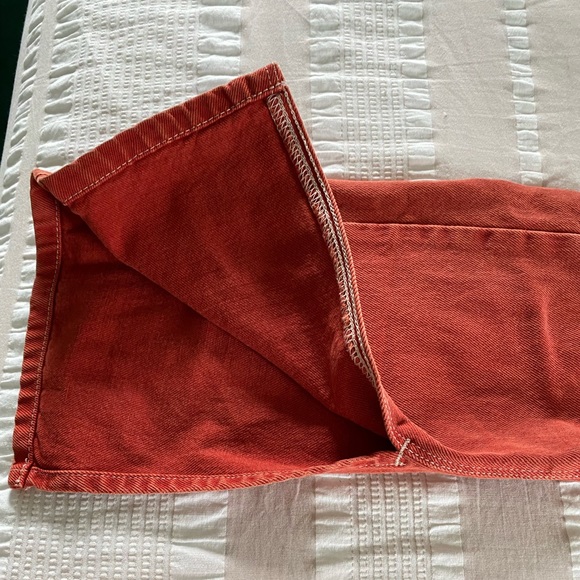 BDG orange/red slit cut jeans - Picture 2 of 5
